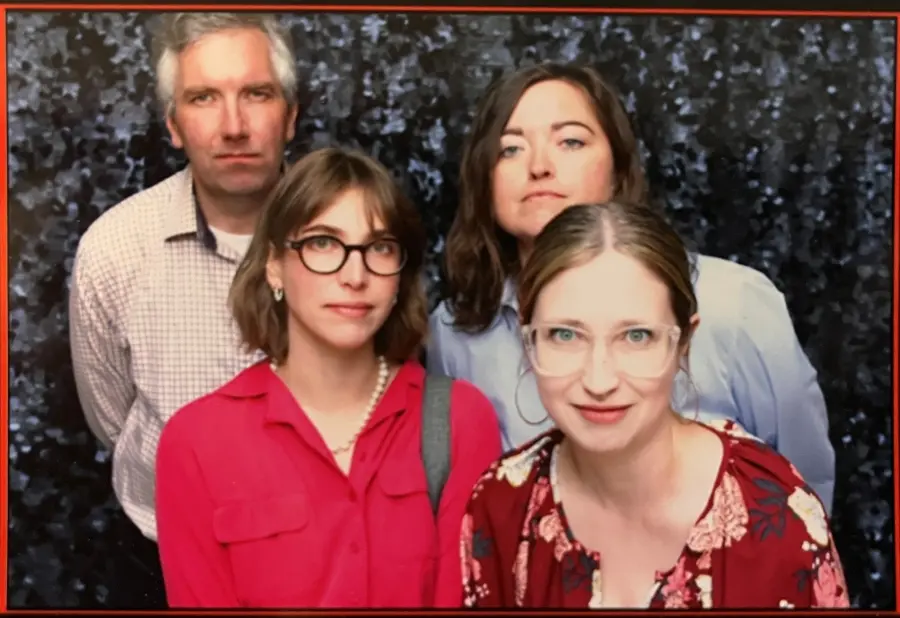 HC Staff posing for a serious photo including Kevin Stoller, Kara Harris, Kallie Hagel, and Katelyn Bye.