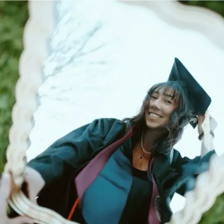 Carissa O'Donell in OSU HC Cap and Gown