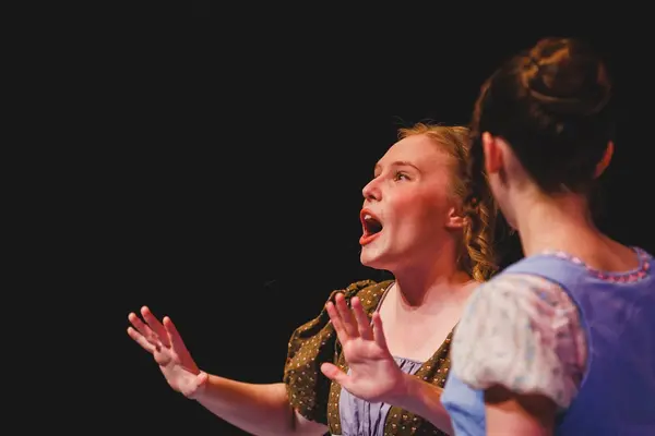 Natalie Harris in a play